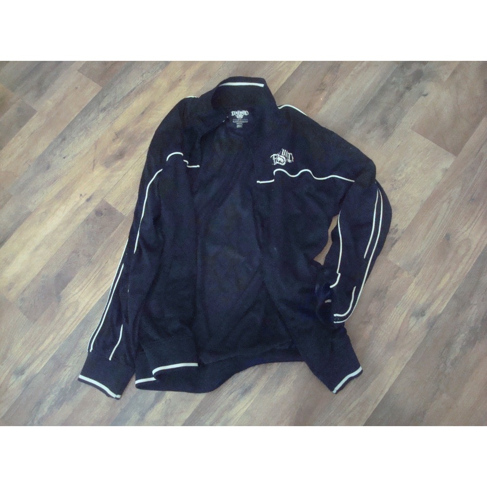 ECKO UNLIMITED MEDIUM  JACKET COAT 00S Y2K ZIPPER   SHIRT VINTAGE DEADSTOCK w3